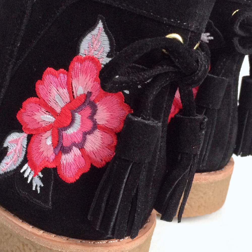 SOLD || Kate Spade || NEW Black Bellville Boot - Picture 5 of 8